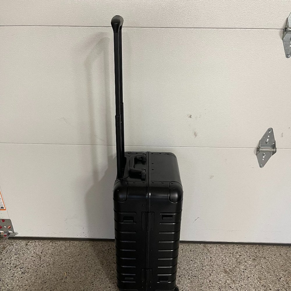 AWAY Suitcase (aluminum, black, carry-on)